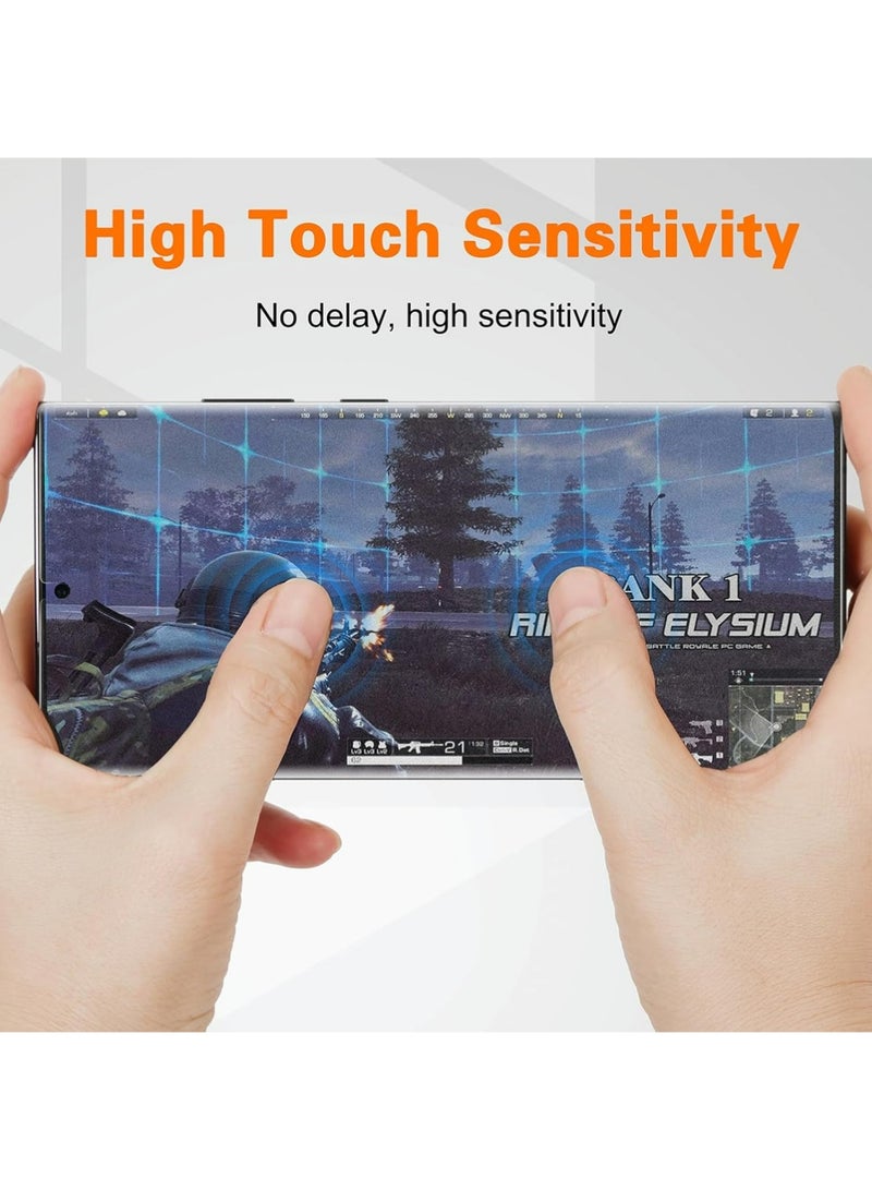 X-level 4 Pack Samsung Galaxy S26 Ultra Privacy Screen Protector, & Camera Lens Protector [Fingerprint Unlocking][9H Hardness][Bubble Free][Anti Scratch] Full Coverage Tempered Screen Protector for Samsung S26 Ultra 6.9 inch - Image 3